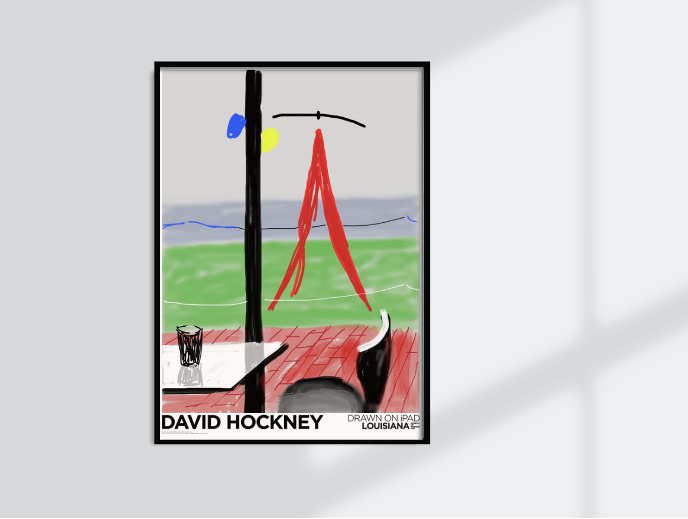 David Hockney - ME DRAW ON IPAD (2011) – L'Atelier Glöd