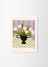 Load image into Gallery viewer, CARLA LLANOS - Flowers on Striped Cloth