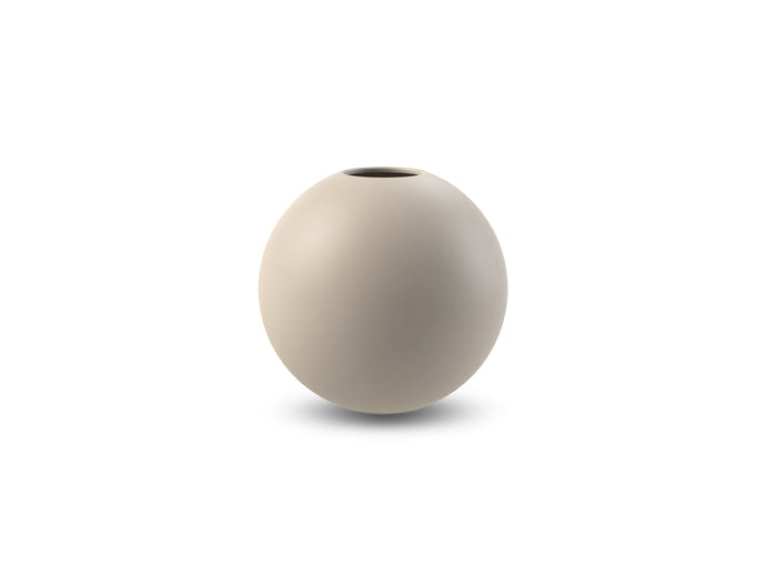 COOEE l BALL VASE 8CM l SAND