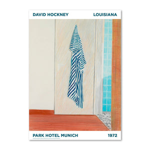 David Hockney - 1972 PARK HOTEL MUNICH