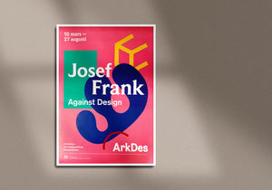 Josef Frank - Against Design (70cm X 100cm)