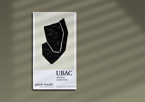 UBAC  Exposition 1979 - Ardoises Enpreintense