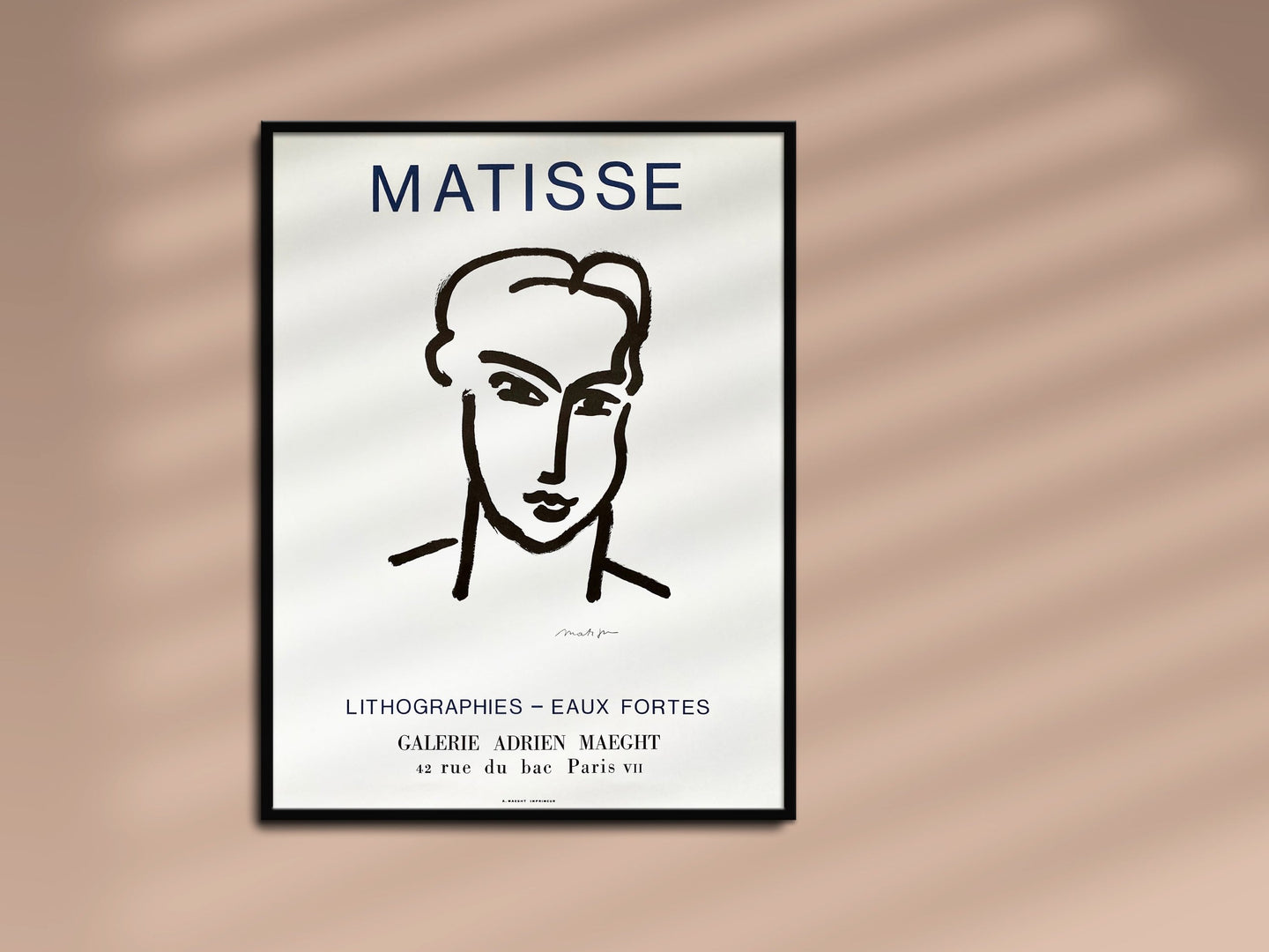 Henri Matisse LITHOGRAPHIES - EAUX-FORTES 1964
