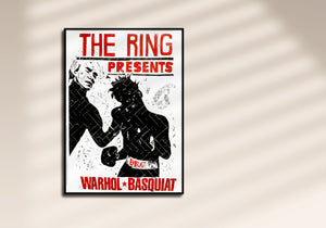 The Ring by Kilpper - Andy Warhol and Jean Michel Basquiat Boxing 2000