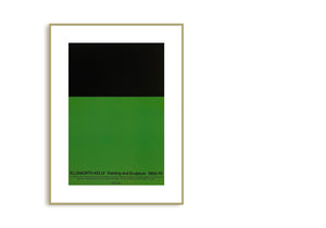 Ellsworth Kelly - Black, Green II 1980