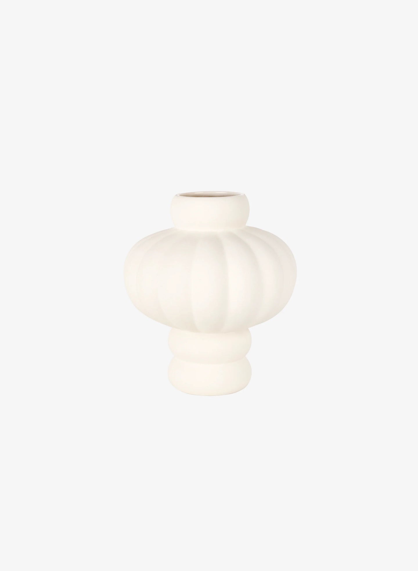 LOUISE ROE COPENHAGEN l Ceramic Balloon Vase 02 Raw White