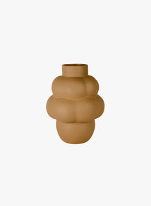 LOUISE ROE COPENHAGEN l Ceramic Balloon Vase 04 Petit Sanded Ocker