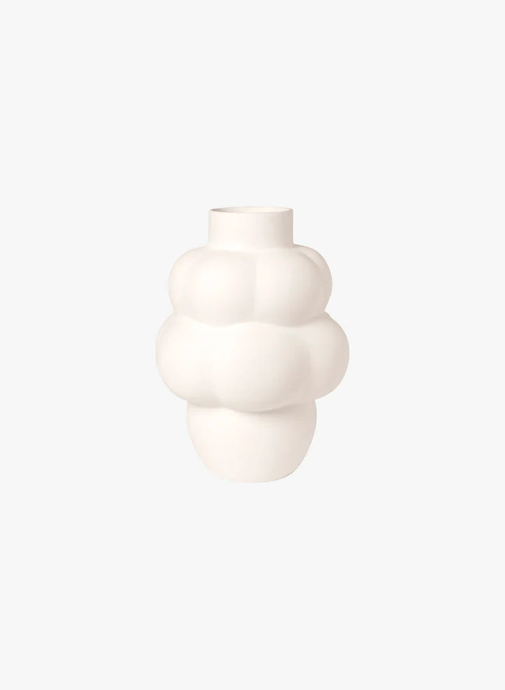 LOUISE ROE COPENHAGEN l Ceramic Balloon Vase 04 Petit Raw White