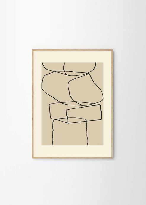BY GARMI - STACKS  50cm x 70cm