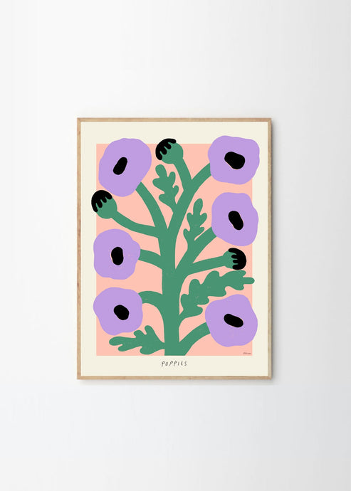 MADELEN MÖLLARD - Purple Poppies