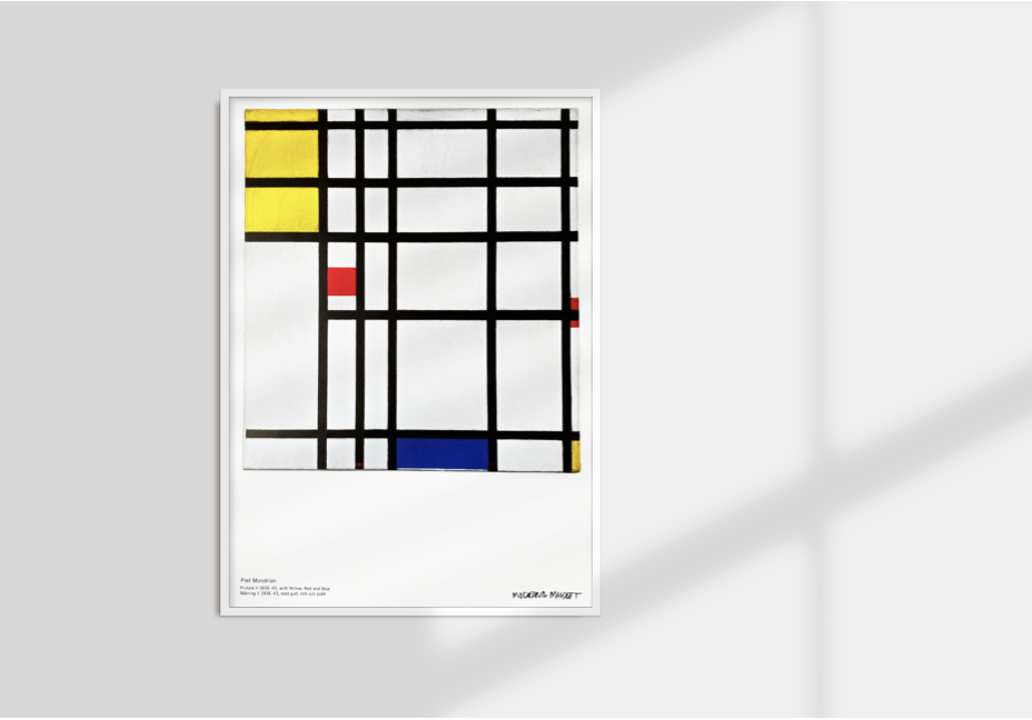 Picture II1932-43/ピエト モンドリアンmondrian/額装品-