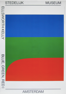 ELLSWORTH KELLY - Blue, Green, Red I 1964