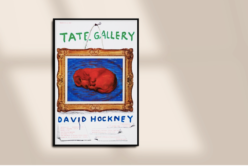 David Hockney - Dachshund 1988