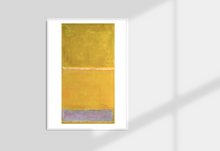将图片加载到图库查看器，Mark Rothko, Untitled Yellow 1950-52