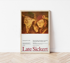 Late Sickert: Paintings 1927 to 1942 Exhibition