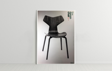 将图片加载到图库查看器，The Danish Chair - The Grand Prix Chair 1957 by Arne Jacobsen
