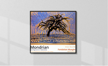 将图片加载到图库查看器，Piet Mondrian _ ARBRE BLEU (L&#39;) 1908