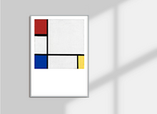将图片加载到图库查看器，Piet Mondrian _ Composition IV, 1929