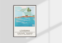 Load image into Gallery viewer, David Hockney - 1971 Louisiana Archive Poster