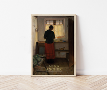 将图片加载到图库查看器，Anna Ancher - The girl in the kitchen