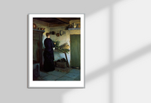 이미지를 갤러리 뷰어에 로드 , Viggo Johansen - Kitchen interior. 1884