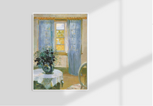 Load image into Gallery viewer, Anna Ancher - Interior with clematis 1913