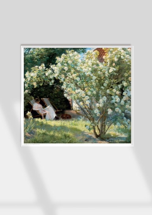 Peder Severin Krøyer- Roses. 1893