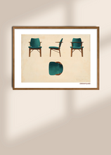 Load image into Gallery viewer, FINN JUHL _  Chair for restaurant at Hotel Richmond 1965