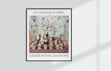 将图片加载到图库查看器，David Hockney - Bedlam (The Rake&#39;s Progress, San Francisco Opera)