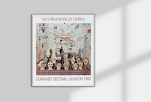 이미지를 갤러리 뷰어에 로드 , David Hockney - Bedlam (The Rake&#39;s Progress, San Francisco Opera)