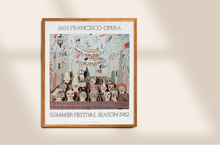 이미지를 갤러리 뷰어에 로드 , David Hockney - Bedlam (The Rake&#39;s Progress, San Francisco Opera)