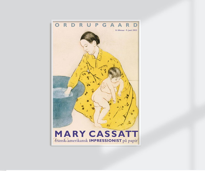 Mary Cassatt. ´French American impressionist on paper´