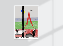 이미지를 갤러리 뷰어에 로드 , David Hockney - ME DRAW ON IPAD (2011)