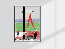 将图片加载到图库查看器，David Hockney - ME DRAW ON IPAD (2011)