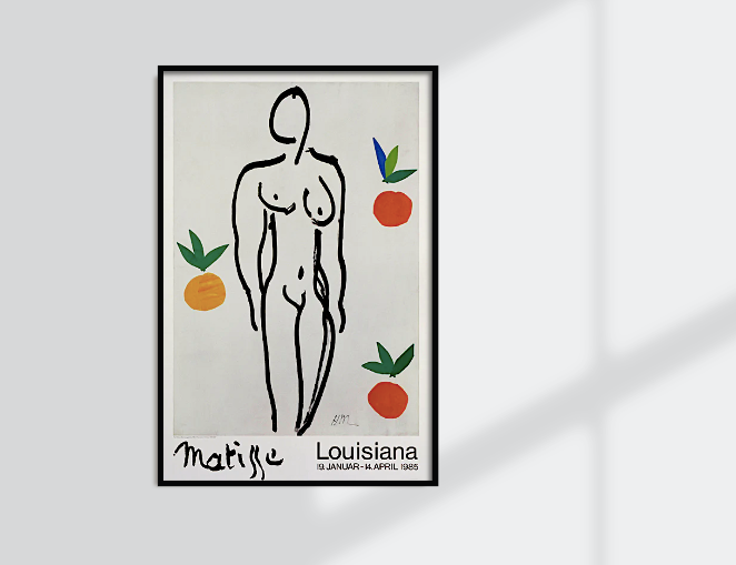 Henri Matisse, Model and Oranges (1953)