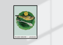 Load image into Gallery viewer, PICASSO _ Still-life with Fish Fork and Slice of Lemon (1955)