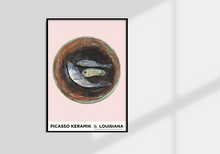 Load image into Gallery viewer, PICASSO _ STILL LIFE WITH THREE FISH (1957)