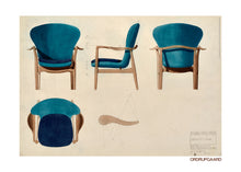 Load image into Gallery viewer, FINN JUHL _  UN Delegates Chair 1950