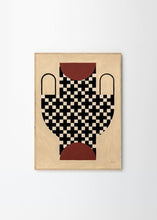 Load image into Gallery viewer, STUDIO PARADISSI - VASE WITH CROSS PATTERN